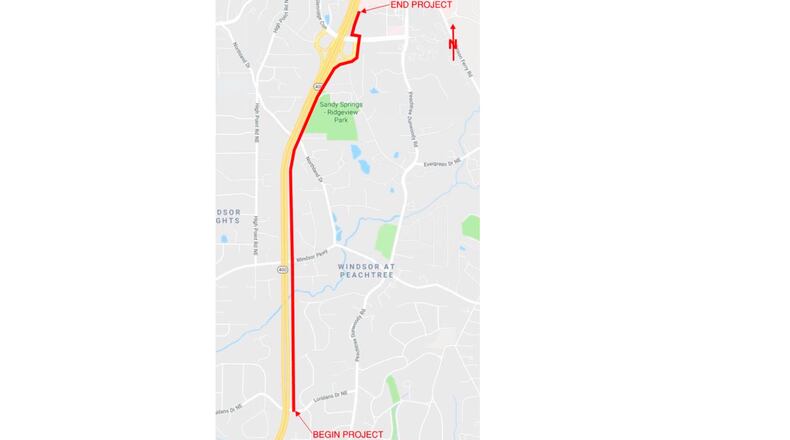 The Atlanta Regional Commission continues to approve funding for the Ga. 400 multi-use trail expansion. (Courtesy City of Sandy Springs)