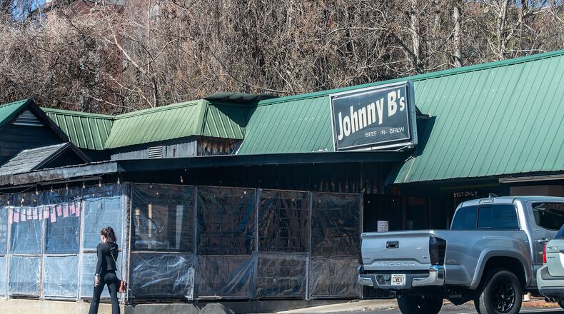 The University of North Georgia in Dahlonega is planning to close Johnny B's restaurant and bar on West Main Street to make way for more parking for the school. (Scott Rogers/The Gainesville Times)