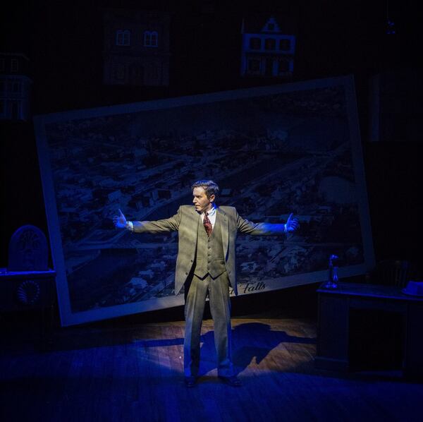Jeremy Aggers stars in the one-person show “This Wonderful Life” at Aurora Theatre. CONTRIBUTED BY CASEY GARDNER