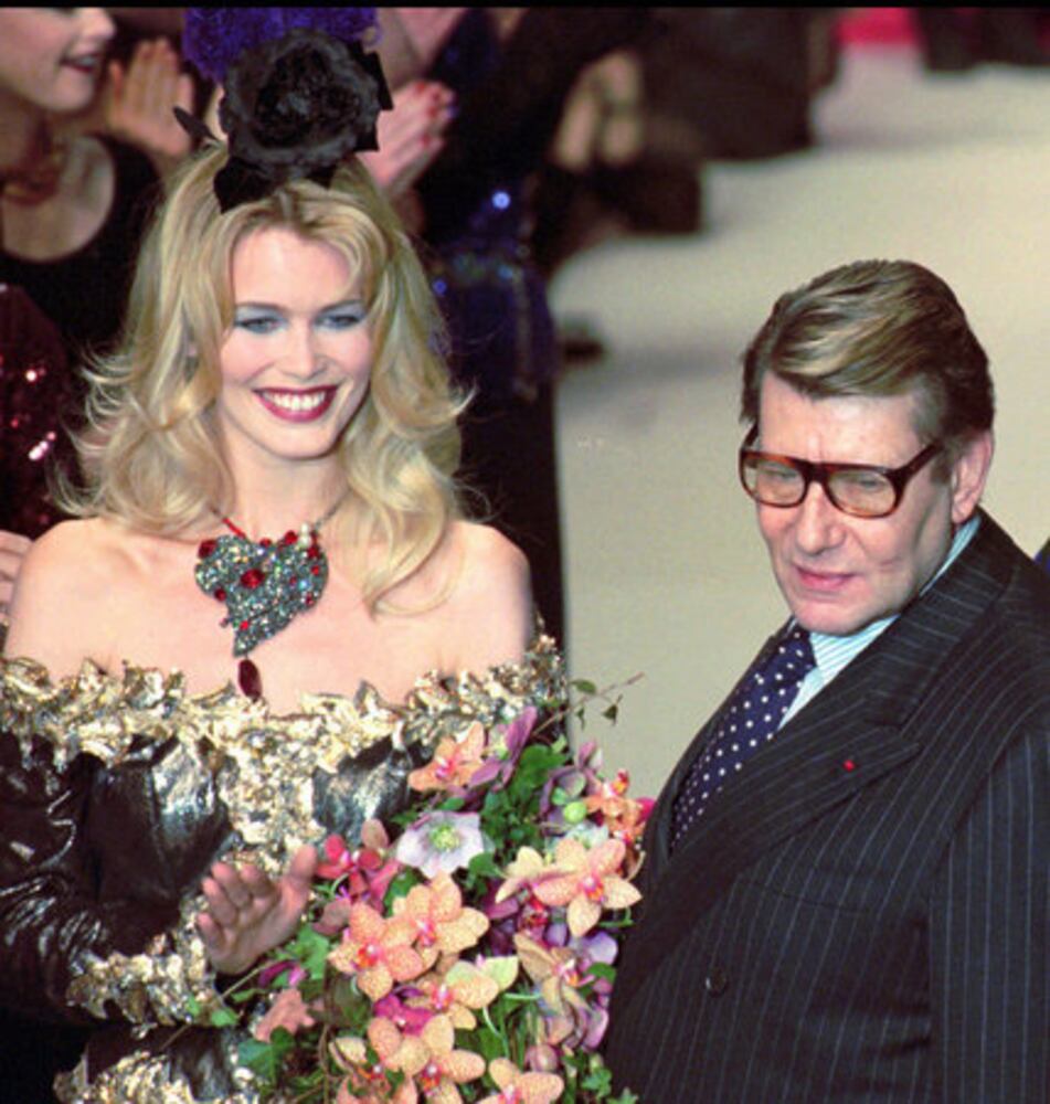 Legendary designer Yves Saint Laurent dies