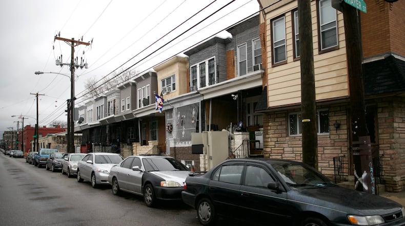 The Kensington neighborhood in Philadelphia. The city is seeing success with a program that uses mediation to try and resolve landlord-tenant disputes. (Heather Khalifa/The Philadelphia Inquirer/TNS)