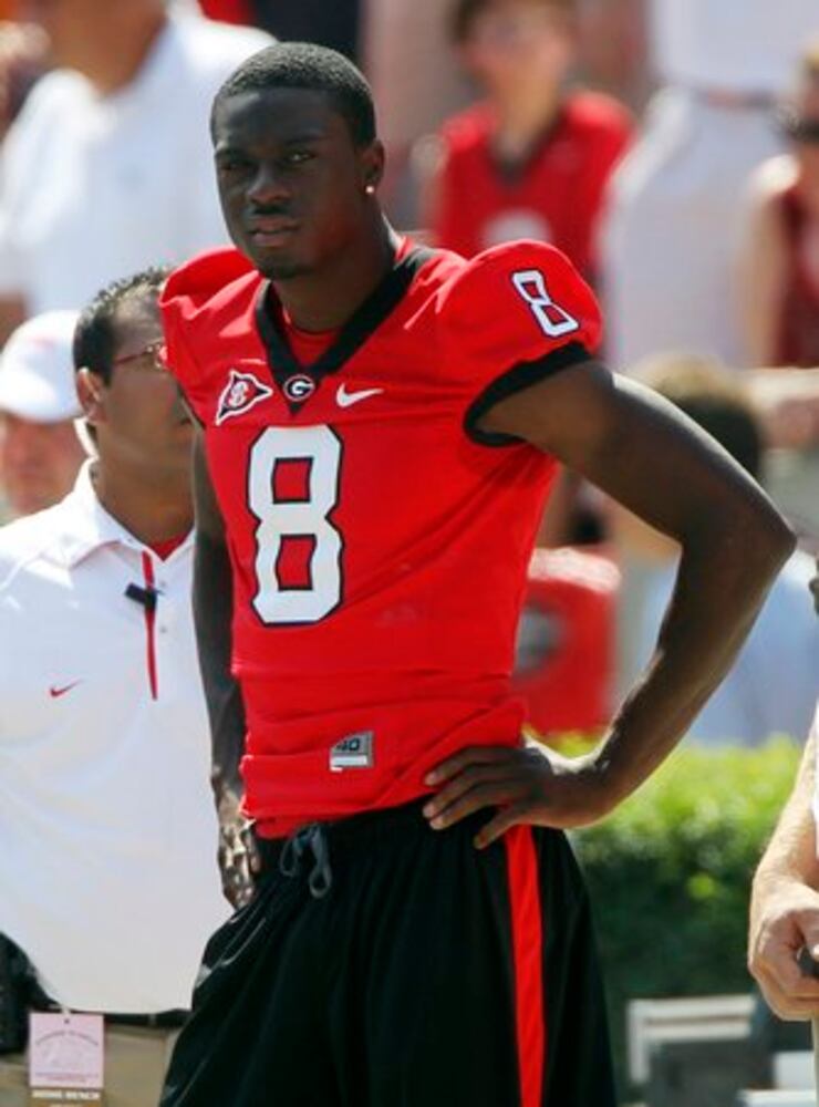 A.J. Green prepares for NFL draft