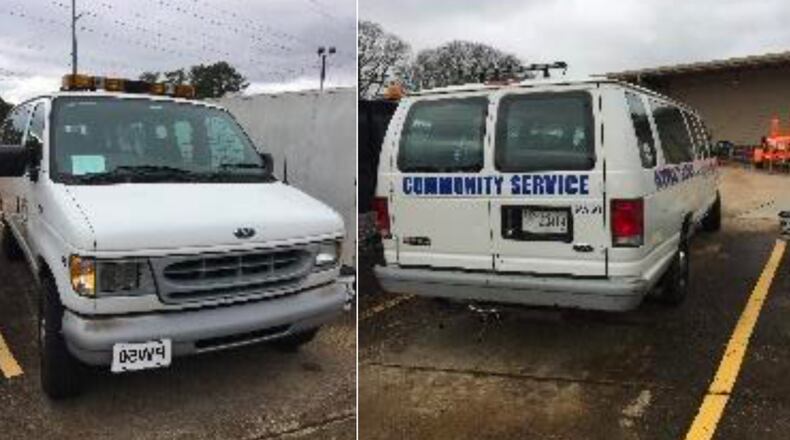 The Norcross City Council recently authorized the sale of surplus vehicles and equipment by public auction, including this 1999 Ford Econ Van. (Courtesy City of Norcross)