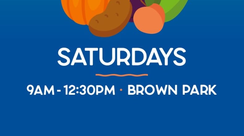 Through mid-October, the Canton Farmers Market is open from 9 a.m. to 12:30 p.m. every Saturday. (Courtesy of city of Canton)