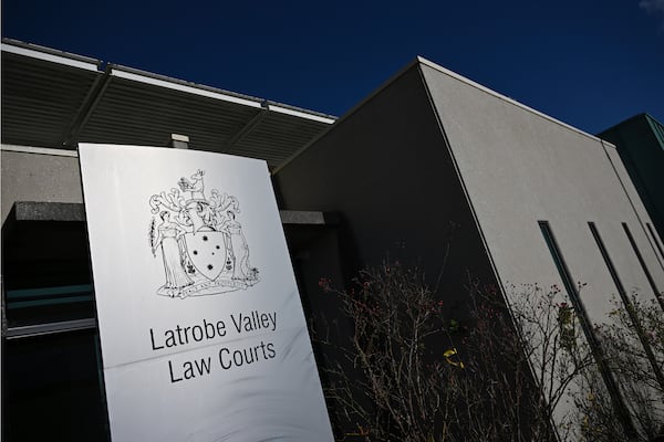 The Latrobe Valley Magistrates Court in Morwell, Australia, where Erin Patterson is on trial accused of killing her estranged husband's relatives by deliberately serving them poisonous mushrooms for lunch, is underway on Monday, June 30, 2025. (James Ross/AAP Image via AP)