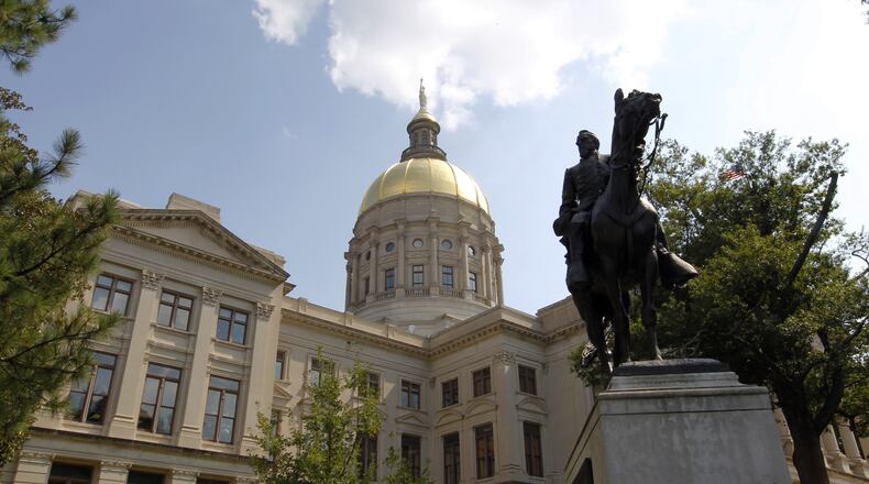 The Georgia State Capitol in Atlanta. (Dreamstime/TNS)