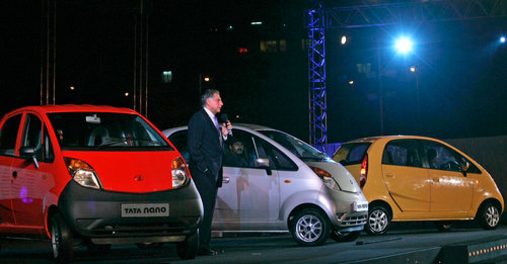 India's Tata Motors introduces the $2,000 Nano car