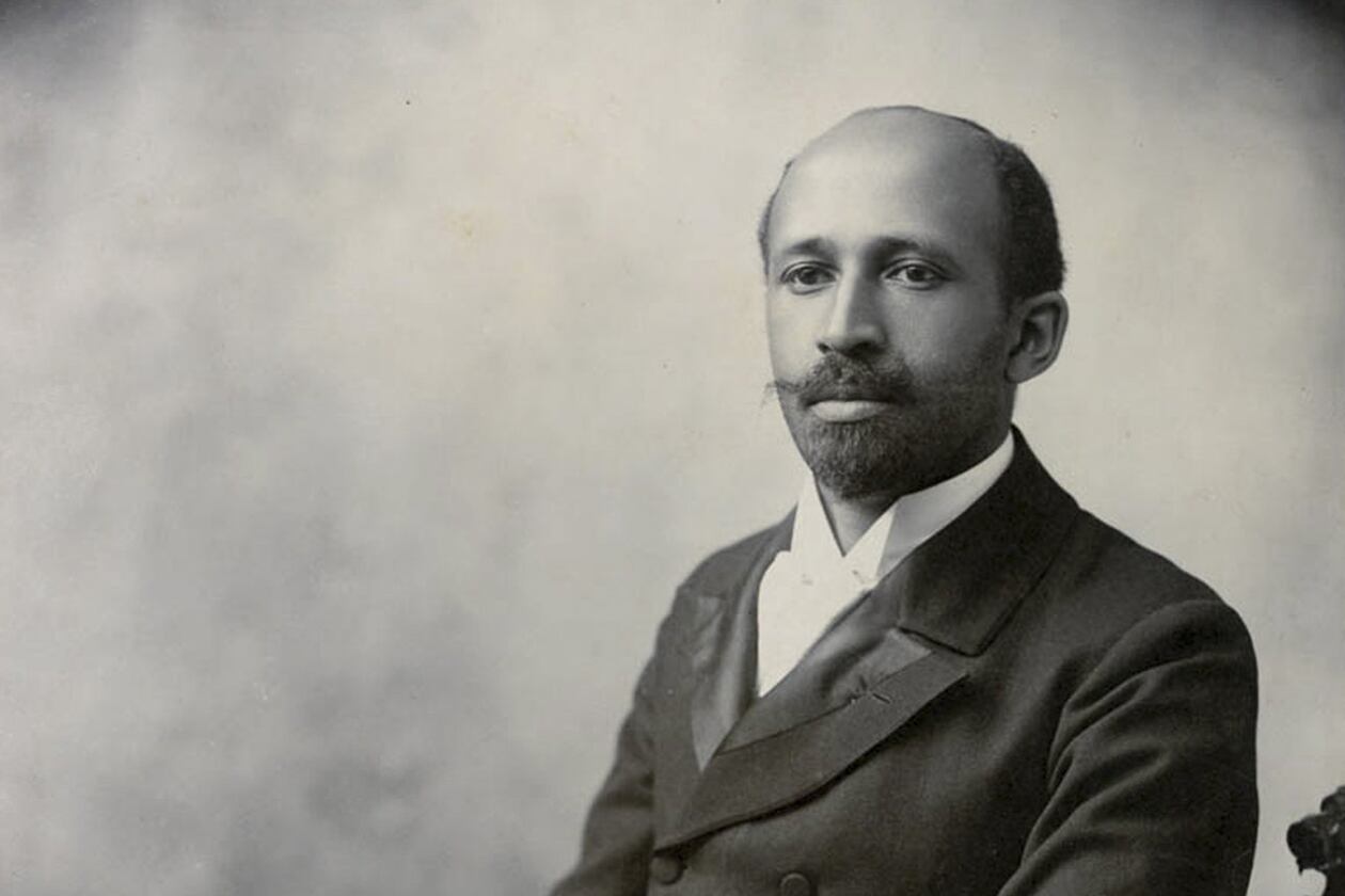 This 1907 photo released via library website at the University of Massachusetts, Amherst shows W.E.B. Du Bois posing for a portrait in Boston. AP PHOTO / UNIVERSITY OF MASSACHUSETTS