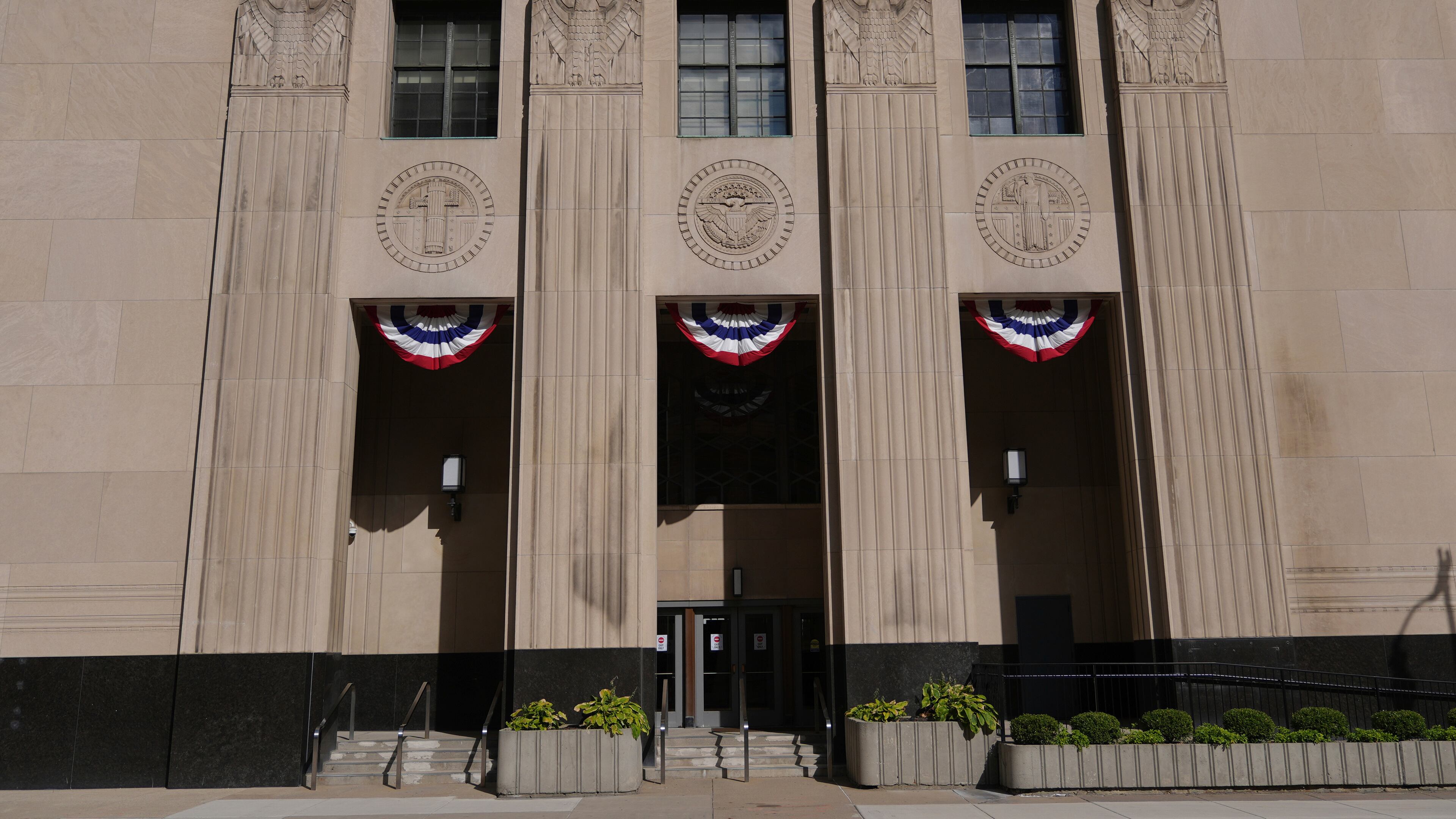 FILE - The U.S. District Court is seen Sept. 10, 2025, in Detroit. (AP Photo/Ryan Sun, File)