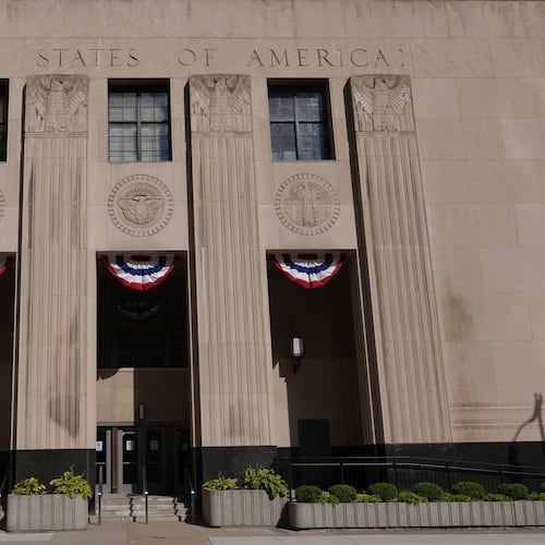 FILE - The U.S. District Court is seen Sept. 10, 2025, in Detroit. (AP Photo/Ryan Sun, File)