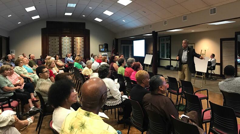 Cobb Chairman Mike Boyce has proposed a tax increase to close a budget gap (credit: Meris Lutz/AJC)