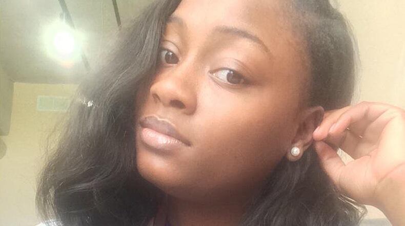 Ke’Anna Shields was struck and killed on May 26, 2016, after a pickup truck ran a stop sign near a bus stop in Atlanta, police said. (Credit: Channel 2 Action News)