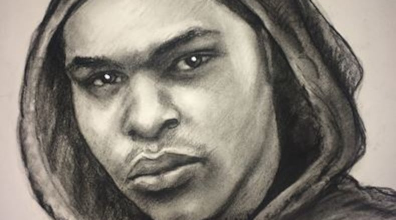 Police released this composite sketch of the suspect who brutally beat a florist.
