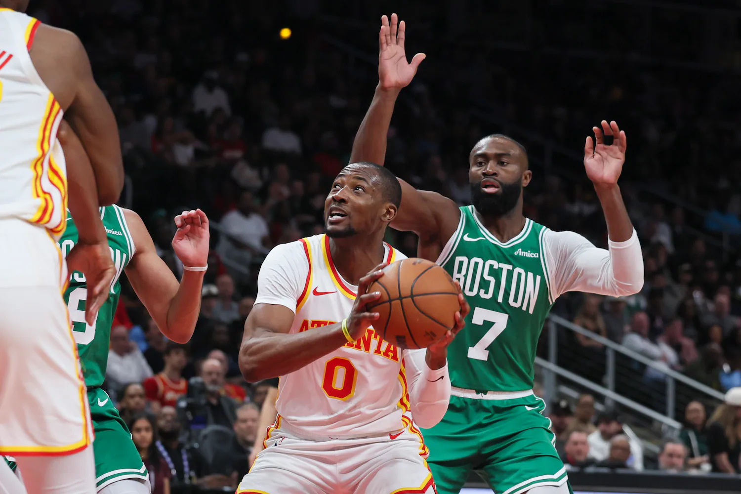 Atlanta Hawks host the Boston Celtics
