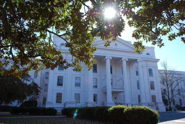 The Powell Building at Central State Hospital in Milledgeville. While housed there, Lucretia Felder was charged with attacking three hospital workers. ALAN JUDD/ajc.com