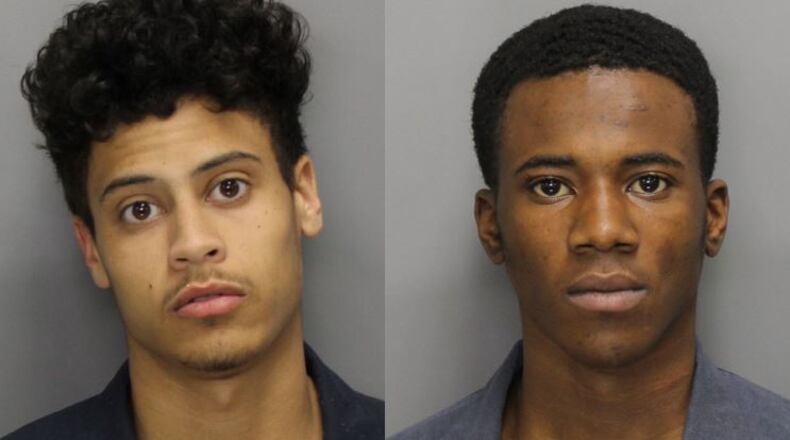 Anthony McCuen (left), Demarquez Simmons