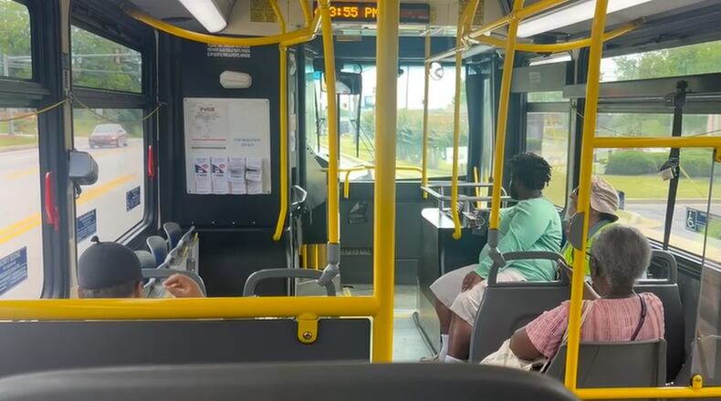 Route 10 headed southbound to the Transfer Station on Friday, May 3rd, 2024 at 4:00pm. (Photo Courtesy of Kala Hunter)