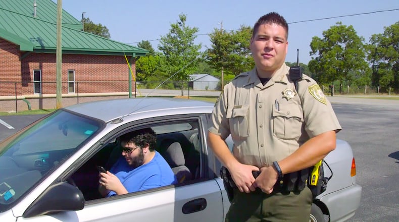 Don't play and drive! Image: Forsyth County Sheriff's Office