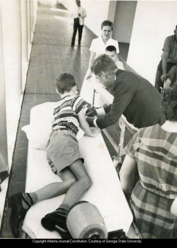 JFK's 1960 visit Warm Springs