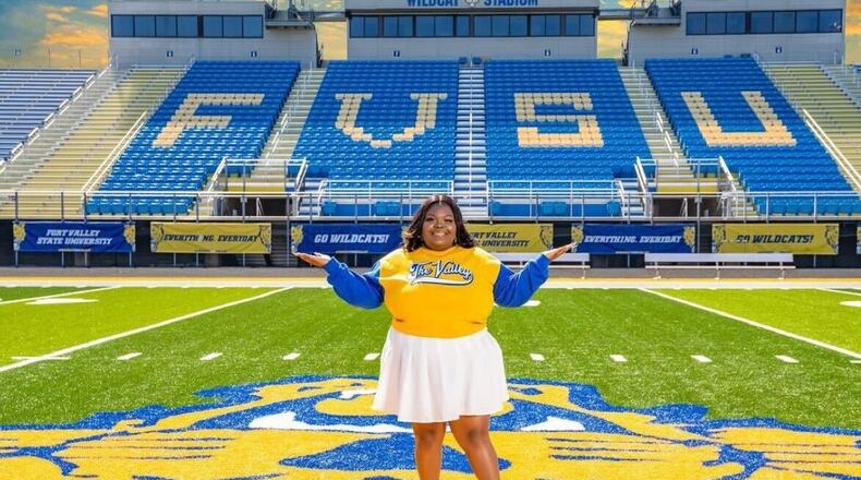 Jamrya Wilkerson was in her final year at Fort Valley State University when a financial emergency threatened her ability to remain enrolled. An Achieve Atlanta completion grant enabled her to complete her degree. (Courtesy photo)