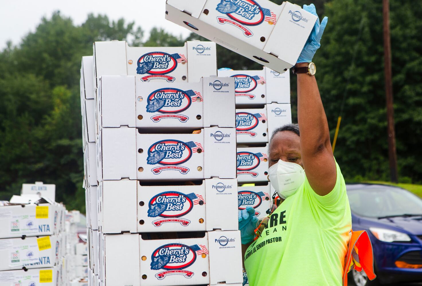DeKalb food giveaway