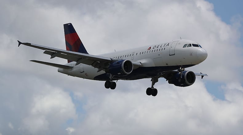 A Delta airplane. (Photo: Joe Raedle/Getty Images)