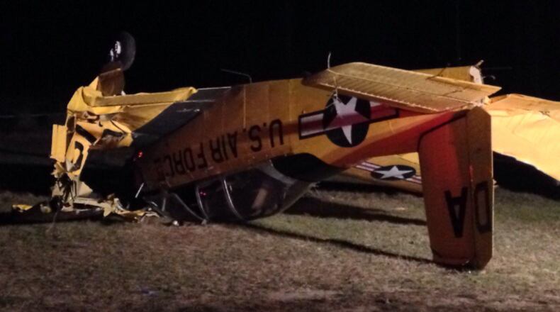 A man was killed when a plane crashed Thursday in Decatur County. (Credit: WCTV)