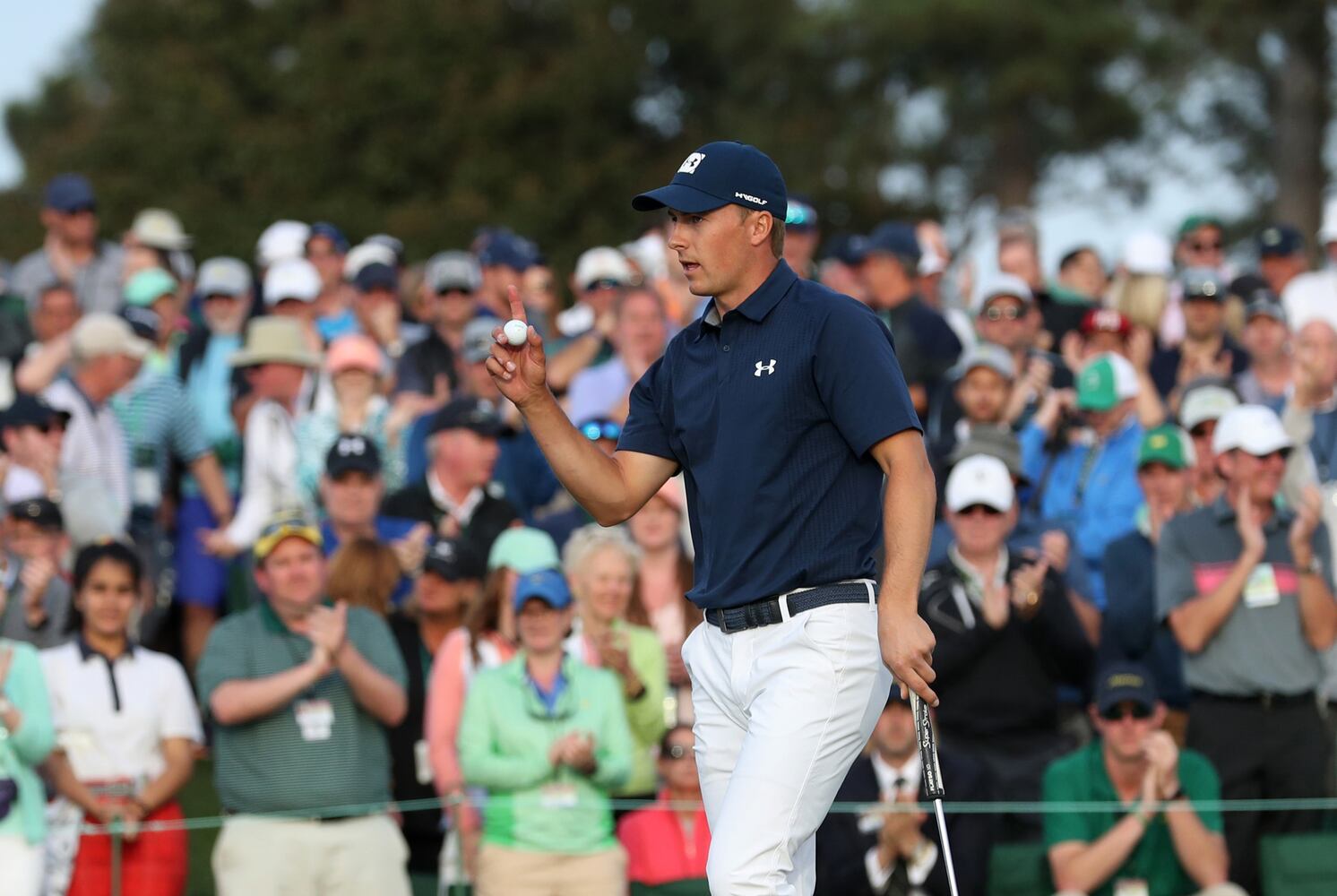 2018 Masters Tournament: First-round play