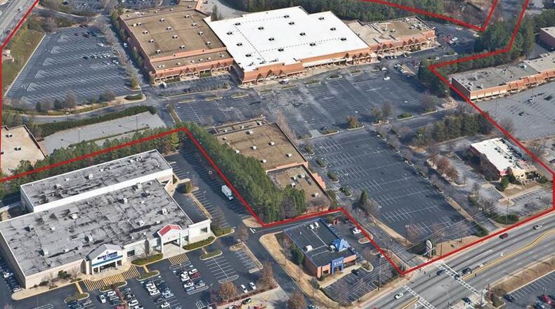 Developers are hoping to bring new life to the aging -- and largely abandoned -- Gwinnett Prado shopping center off Pleasant Hill Road. SPECIAL PHOTO
