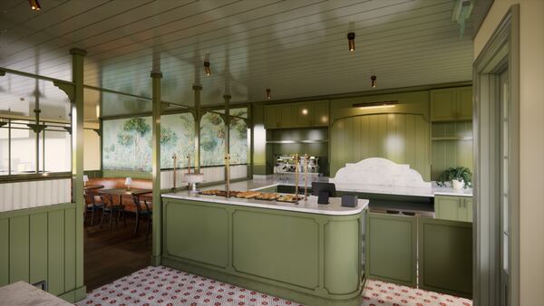 The Buttery will return to Buckhead with a coffee menu and a selection of pastries and baked goods. (Rendering courtesy of ASD SKY)