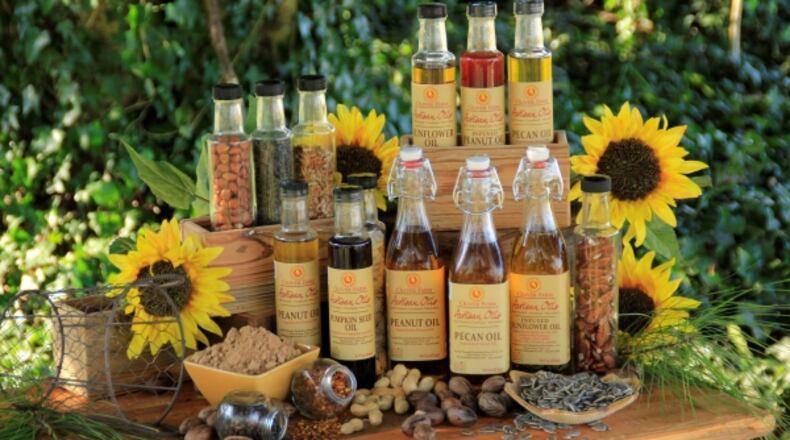 Oliver Farm makes a variety of cold-pressed oils, including green peanut oil. Photo by LEM Ag and Specialty Marketing