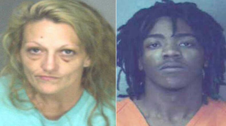 Amy Stephens, 35, and Danorrise Devon Thomas, 22, both of Gwinnett County, are accused killing DeKalb County 19-year-old Mackel Mansfield, police say.