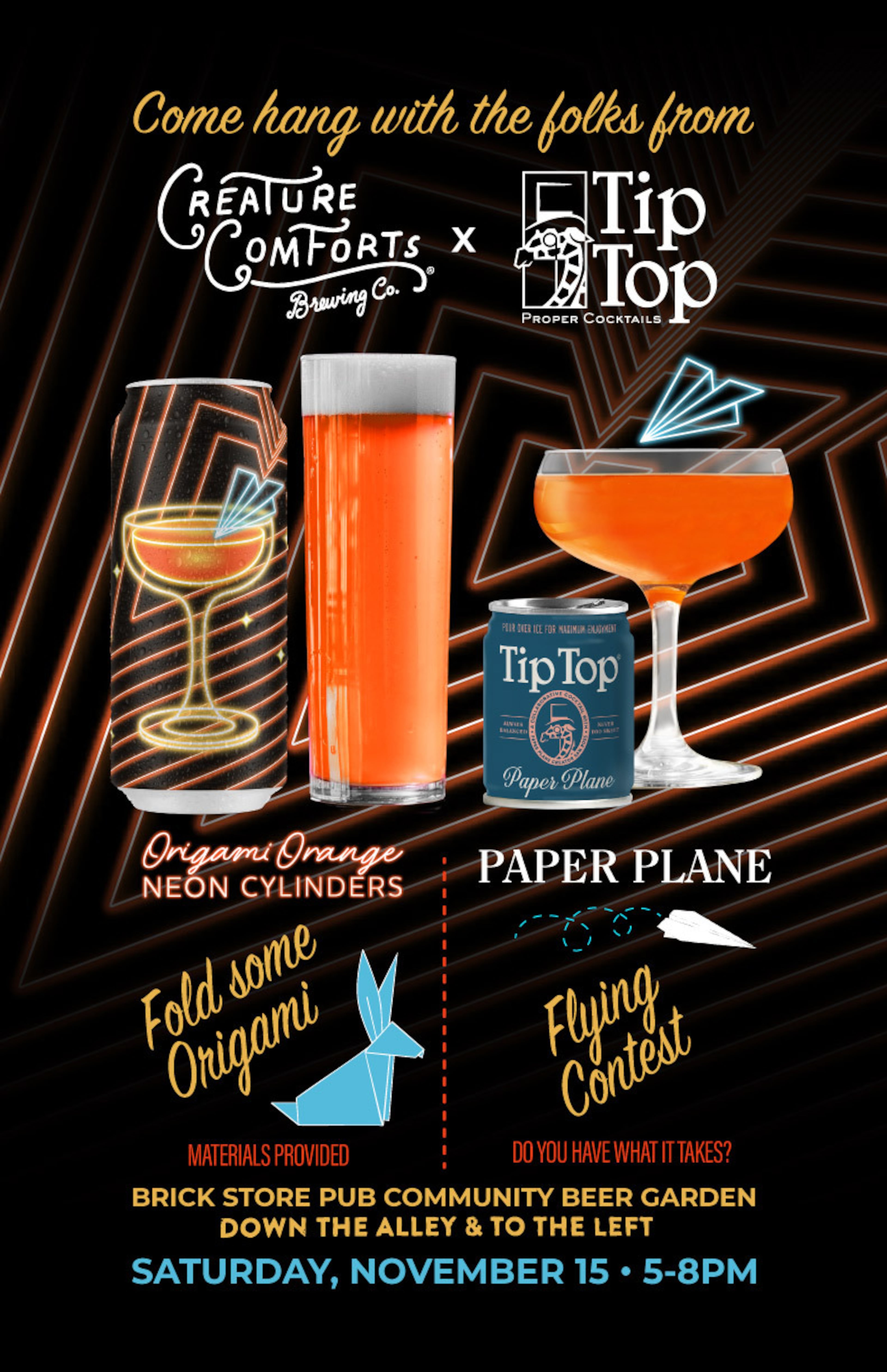 Tip Top Proper Cocktails event poster. (Courtesy of Tip Top Proper Cocktails)