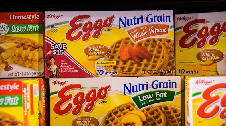 Boxes of Eggo Waffles sit for sale at the Metropolitan Citymarket on February 19, 2014 in the East Village neighborhood of New York City.