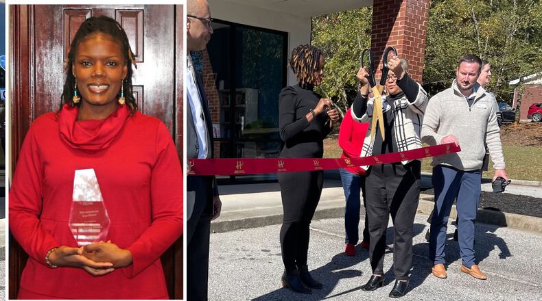 Erica Atkins' bookstore, Birdsong Books, was opened Nov. 12, 2021. It was named "2022 Microbusiness of the Year" by the Henry County Chamber of Commence in February of this year.