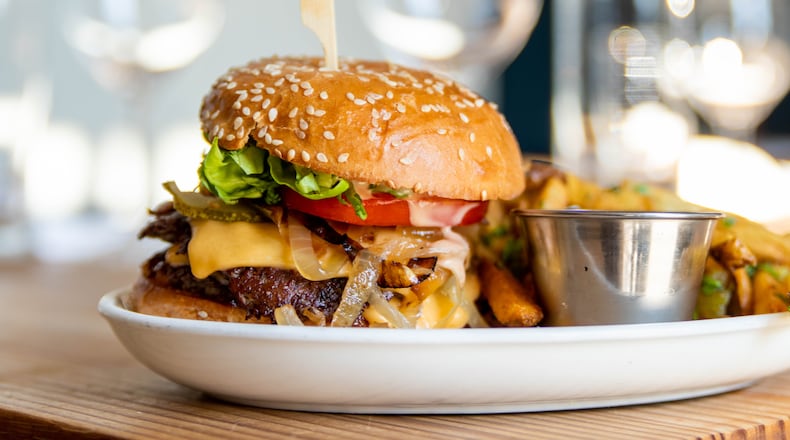 The Burger Stack at Bocado.