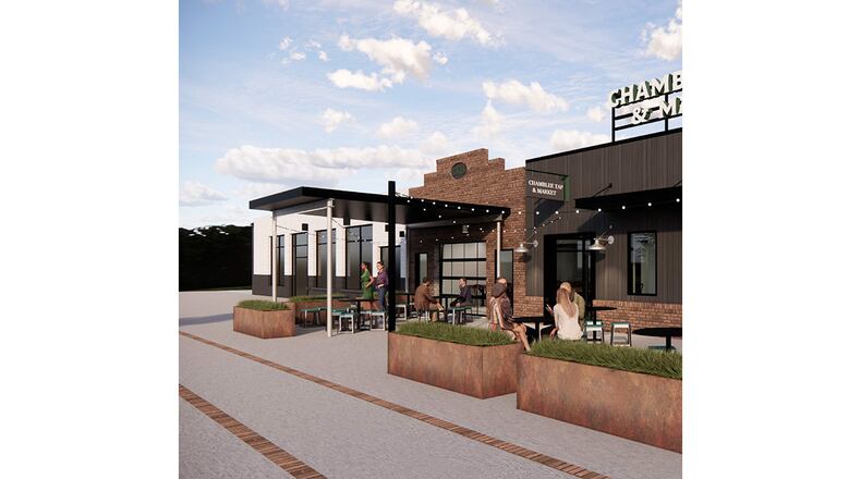 A rendering of Chamblee Tap and Market.
