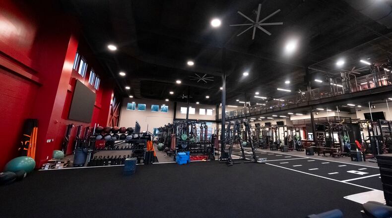 General overall view of the new construction spaces at Atlanta Falcons Training Facility in Flowery Branch, Georgia, on Tuesday, July 23, 2024. (Photo by Shanna Lockwood/Atlanta Falcons)