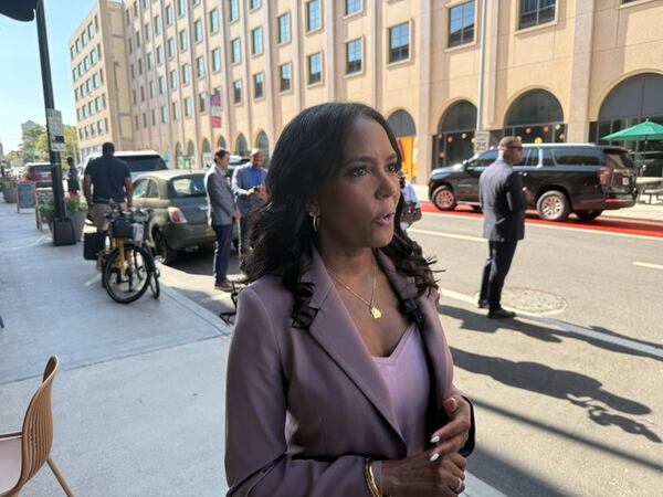 Democratic nominee for governor Keisha Lance Bottoms wants to provide state funding for MARTA. (Greg Bluestein/AJC)
