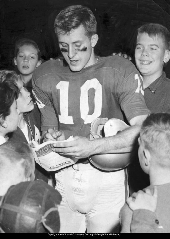 Tarkenton and the Bulldogs fall to Alabama in 1958