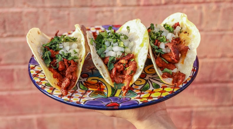 Tacos from the menu of MamiTaco.