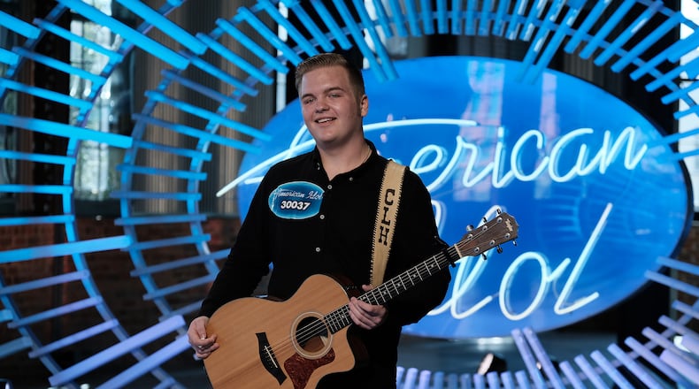 AMERICAN IDOL - Ò103 (Auditions)Ó - ÒAmerican IdolÓ heads to Los Angeles, Nashville, New York City and Savannah, as the search for AmericaÕs next superstar continues on its new home on AmericaÕs network, The ABC Television Network, SUNDAY, MARCH 18 (8:00-10:01 p.m. EDT). (ABC/Guy D'Alema) CALEB LEE HUTCHINSON (DALLAS, CA)