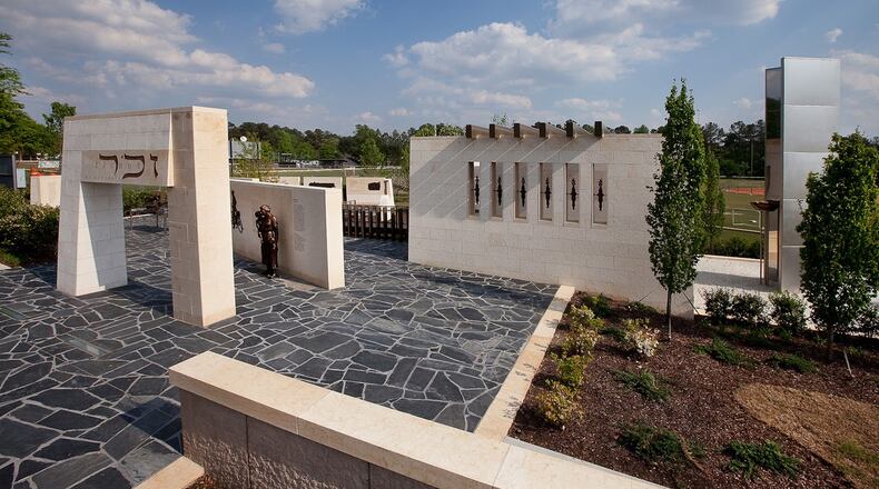 The Besser Holocaust Memorial Garden at the Marcus Jewish Community Center of Atlanta. Contributed by MJCCA
