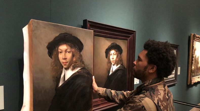 Painter George Anthony Morton has been deeply inspired by classical oil painting, especially of the Dutch Golden Age.  He practiced his technique in the Metropolitan Museum of Art copyist program, which allows artists to spend time in the museum copying original works.
Courtesy of George Anthony Morton