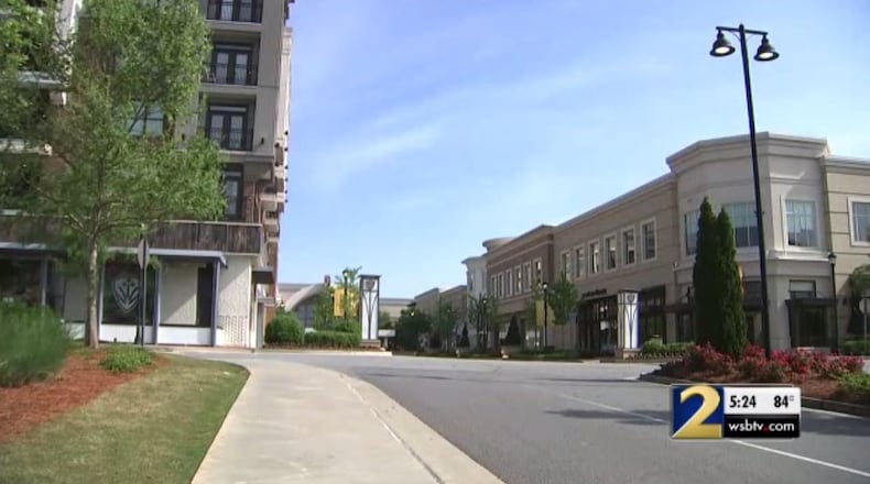 Alpharetta detectives are looking for a driver who cut off a motorcyclist and then might have shot at him.