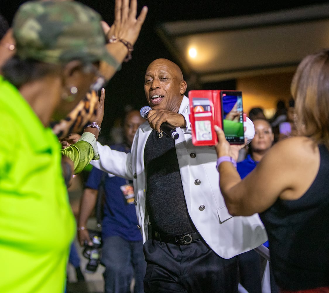 Stephanie Mills, Jeffrey Osborne and comedian Michael Colyar perform at Stockbridge Amphitheater
