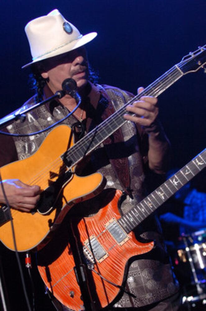 Santana and Winwood at Chastain