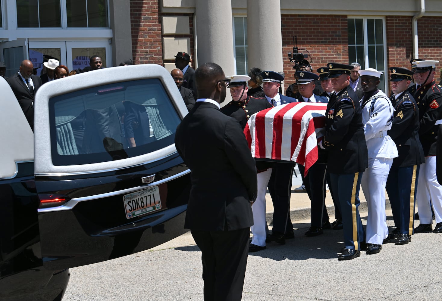 David Scott funeral