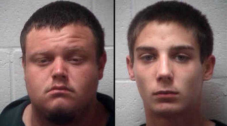 A Henry County grand jury on Thursday charged Michael Sexton (left) of Indiana with vehicular homicide in Sept. 12 car crash death on I-75. William Helm (right) was accused earlier of willful obstruction of law enforcement officers