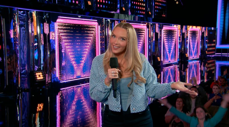 DANCING WITH MYSELF — Episode 101 -- Pictured in this screengrab: Camille Kostek -- (Photo by: NBC)